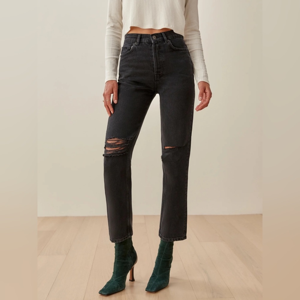 REFORMATION CYNTHIA HIGH RISE